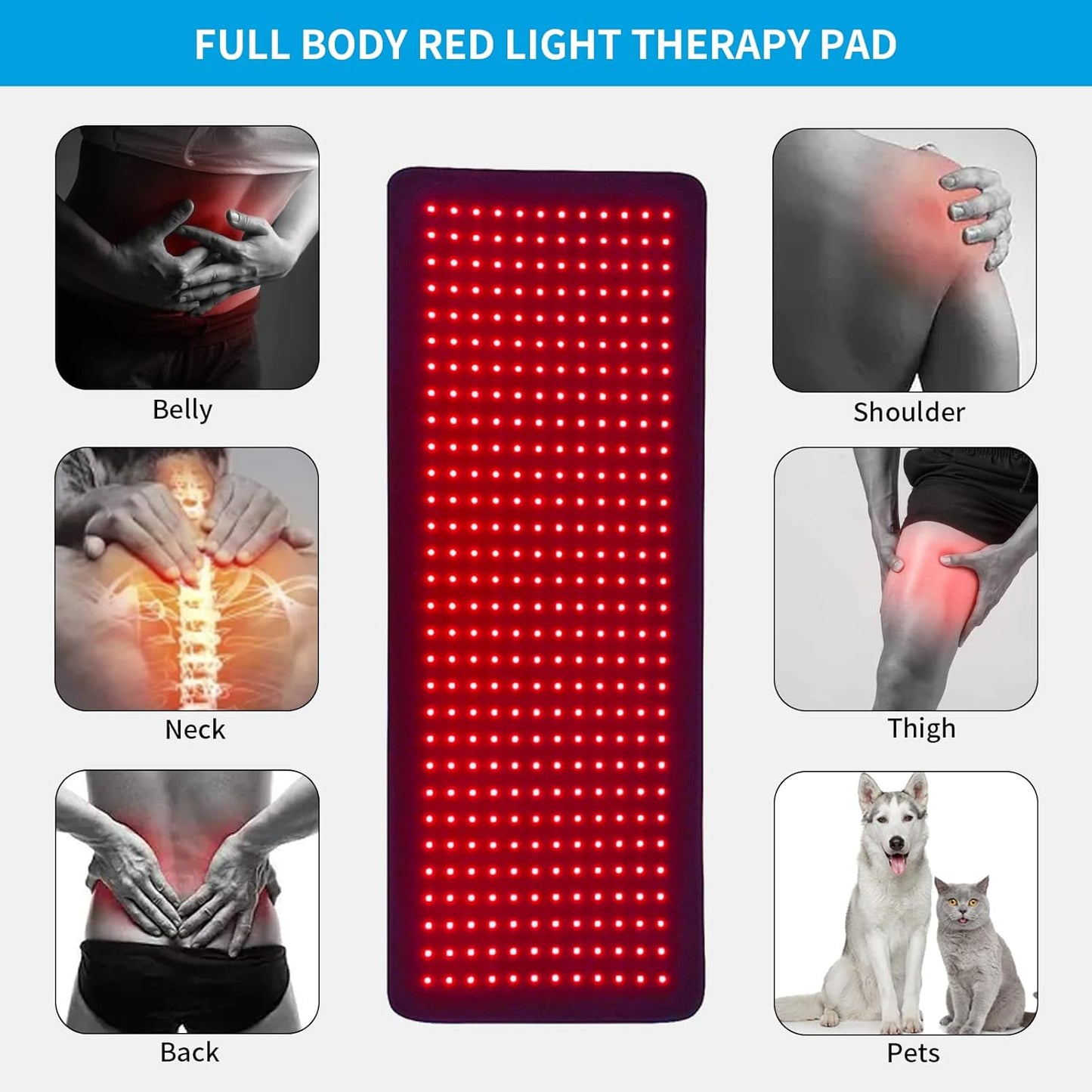 Red Light Therapy Blanket - For Serious Recovery & Healing