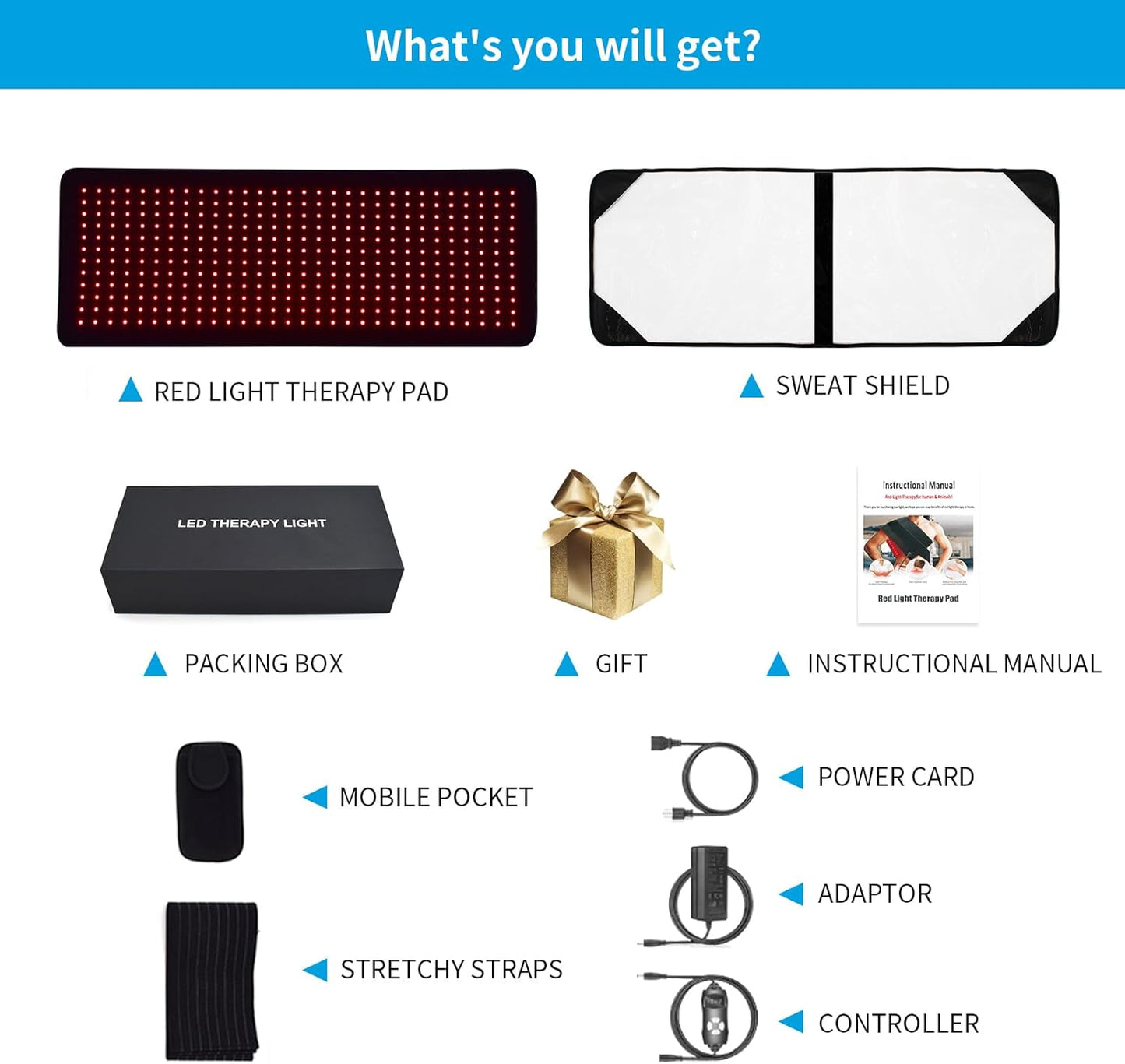 Red Light Therapy Blanket - For Serious Recovery & Healing